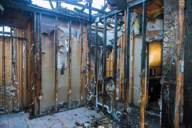 Professional Emergency Fire Cleanup technician working in Rocky Hill, NJ